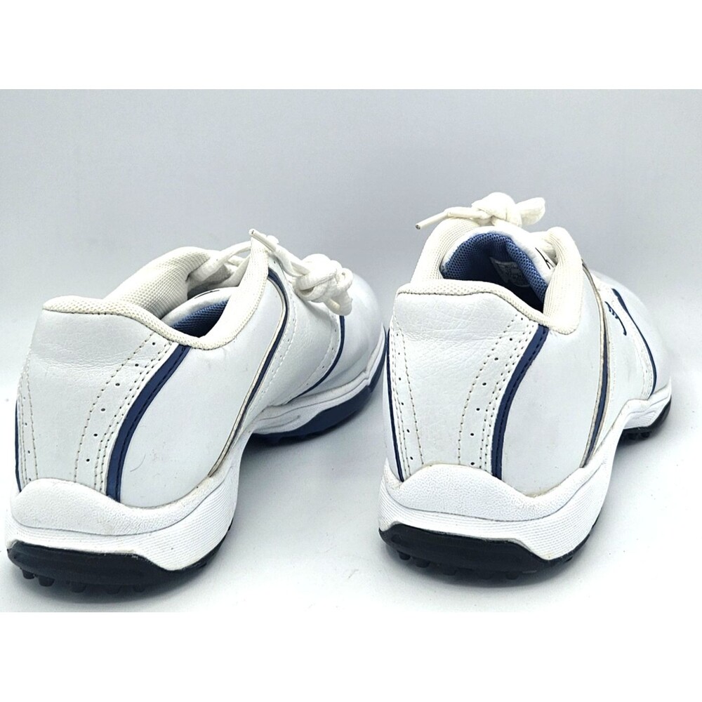 Tommy Armour Women's Golf Shoes White Blue Spikeless US 10 Leather Athletic - Picture 5 of 10